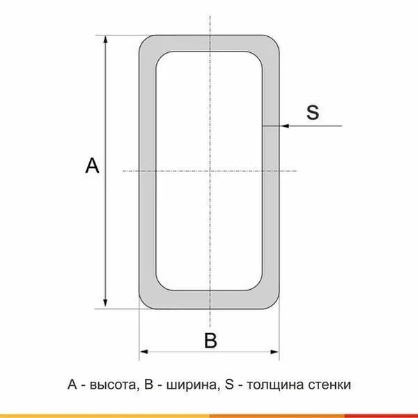 Труба профильная 180х140х6 Ст3пс ГОСТ 30245-2003 - 5